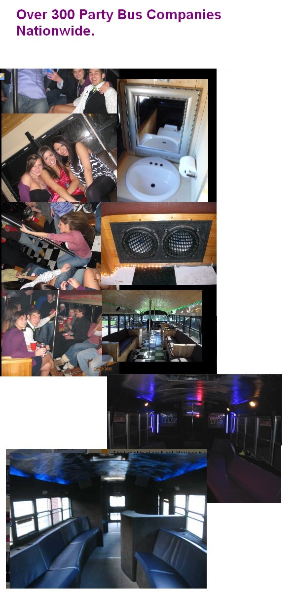 Party Bus Rental serving Akron party bus rental. Party Bus Rental serving Akron